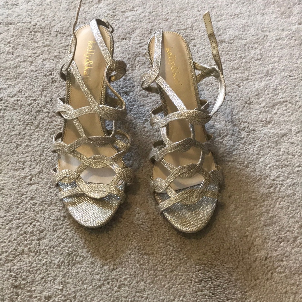 Sparkly high heels